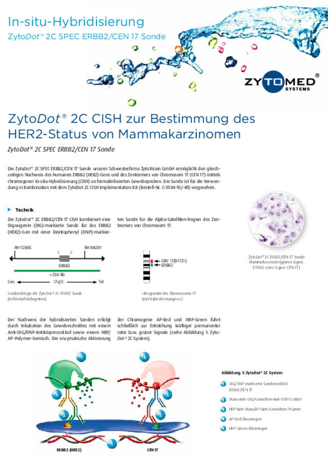 In situ hybridization Zytomed Systems
